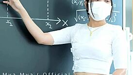 damn, beautiful teacher craves hard ass banging behind!