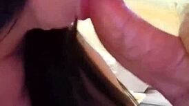 i swallowed his thick cock through all my holes ass full of semen cum blowjob creampie latina assfucking anal