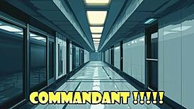 shimakaze in kancolle hentai femdom scene with joi