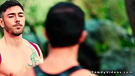 Straight Gamers Explore Gay Sex with Hunks in Bareback Anal and Deepthroat