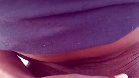 i stroke my big black cock outdoors moaning loudly