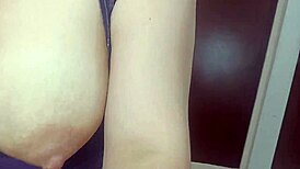 my neighbor's wife lets me fuck her, loving her big tits and cameltoe