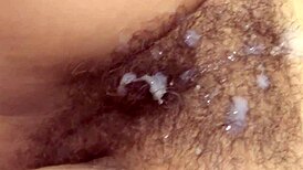 Explosive Cumshot After Wild Masturbation by Hotel Owner