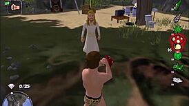 Bonetown Vacation SE 1 EP 2 - wanna lick this carrothead cutie? Her big tits and anal await.