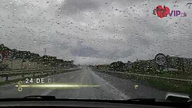 Cristina Almeida Receives Christmas Gift In Parking Lot