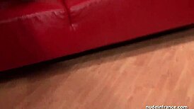 Large labia mature flaunts a huge fat pussy with thick lips for raw action.