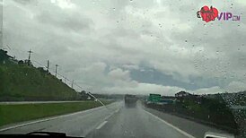 Cristina Almeida Receives Christmas Gift In Parking Lot