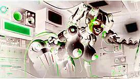 Watch these robot whores party in dystopian sex machine frenzy!