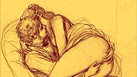hey, ever seen such steamy vintage erotic drawings?
