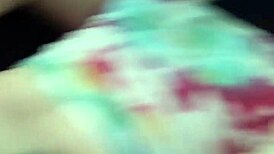 Husband Teases Tight Pussy and Ass of Nerdy Brunette Wife in Steamy Bedroom Play