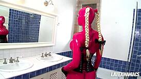 Latex Fuck of the Year with BDSM Goddess Latex Lucy—Wow, What a Show!