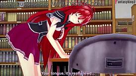 rias gremory begs for sex in hs dxd ntr madness