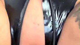 Horny blonde bangs her boyfriend's huge cock hard