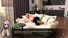 jessica oneil's hard news: office milf in 3d game