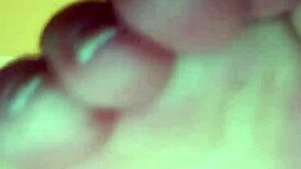 Hot amateur girl dances naked and cums in this third part