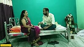 indian bengali hot bhabhi gets amazing hardcore sex with big tits and shaved pussy at relative house