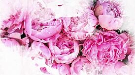 Chubby teen girl makes balloons and shows feet on webcam