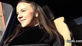 Sensual teen 18+ blows penis in pov before getting twat spread and shagged