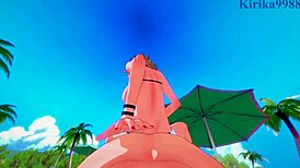 Marlene and Melodia get intense in Disgaea POV hentai, big tits bouncing.