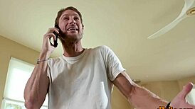 hey, check out babysitter river lynn's perfect asshole at 5:45 as ryan mclane drills her pussy in close up 😍