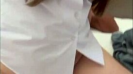 Thai college girl rides hard in selfie vid!