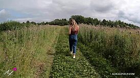 hey, why’re we bangin’ in the car during rain?? caught outdoor with double cum on that gorgeous butt!