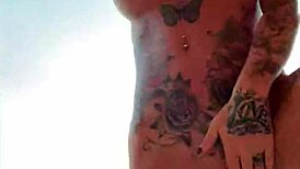 DANCING naked in SAUNA