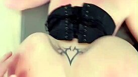 Horny blonde bangs her boyfriend's huge cock hard