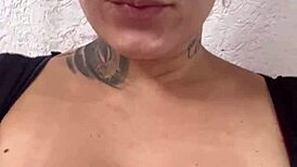 Blonde Brazilian With Big Tits And Small Waist Gaping In Gym After Sweating. Farting Included.