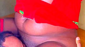 Lady In Red Craves Passionate Encounter