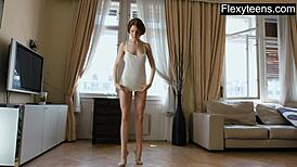 have you seen redhead hottie lukoshkina's yoga workout?