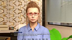 Blonde cartoon character recalls new memories