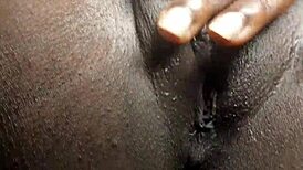 this calabar bitch knows how to fuck with big pussy lips and deepthroat skills. she takes that huge cock like a pro.