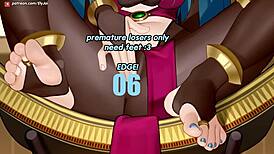 She whispers, 'Get ready for premium sex training with cum in part 3.'