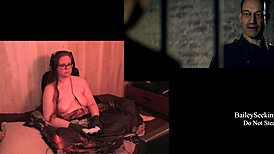 Naked Playthrough of The Quarry Part 8 with Curvy Brunette 😍