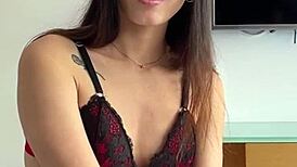 Beautiful skinny latina teen in casting anal