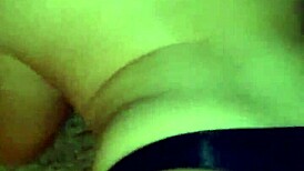 Wife in mask uses toys for masturbation