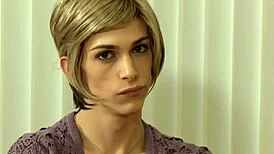 I'm So Into This Gorgeous Busty Inked Transsexual Getting Buttfucked