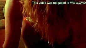 Teen brunette couple engages in afterparty blowjob and fucking.