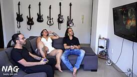 Caught Cheating Girlfriend with Step Cousin in Wild Threesome!