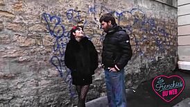 Crystal, the naughty French brunette, gets wild in brothel