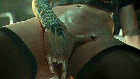 3d hentai girl gets messy creampie from big cock