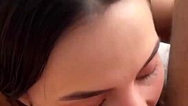 Beautiful skinny latina teen in casting anal