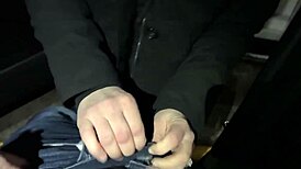 Anal In Public Restroom And Blowjob In Parking Garage