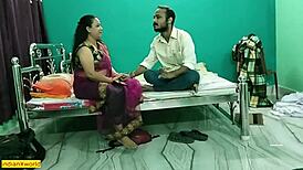 indian bengali hot bhabhi gets amazing hardcore sex with big tits and shaved pussy at relative house