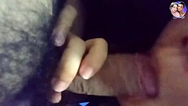 curvy african girlfriend gagged on big cock deepthroat