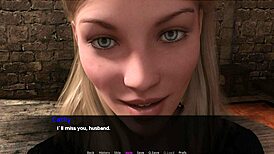 Blonde Knight's Tale Begins with Shaved Pussy Play in Part 1