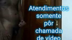 Puto Magrinho Pirocudo from Rio de Janeiro Waits His Turn to Enter the Room and Fuck the Married Woman