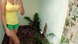 intriguing femdom video with tucker starr in pantyhose