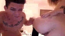 Young Couple Explodes in Intense Double Cumshot on Webcam for Voyeur Audience